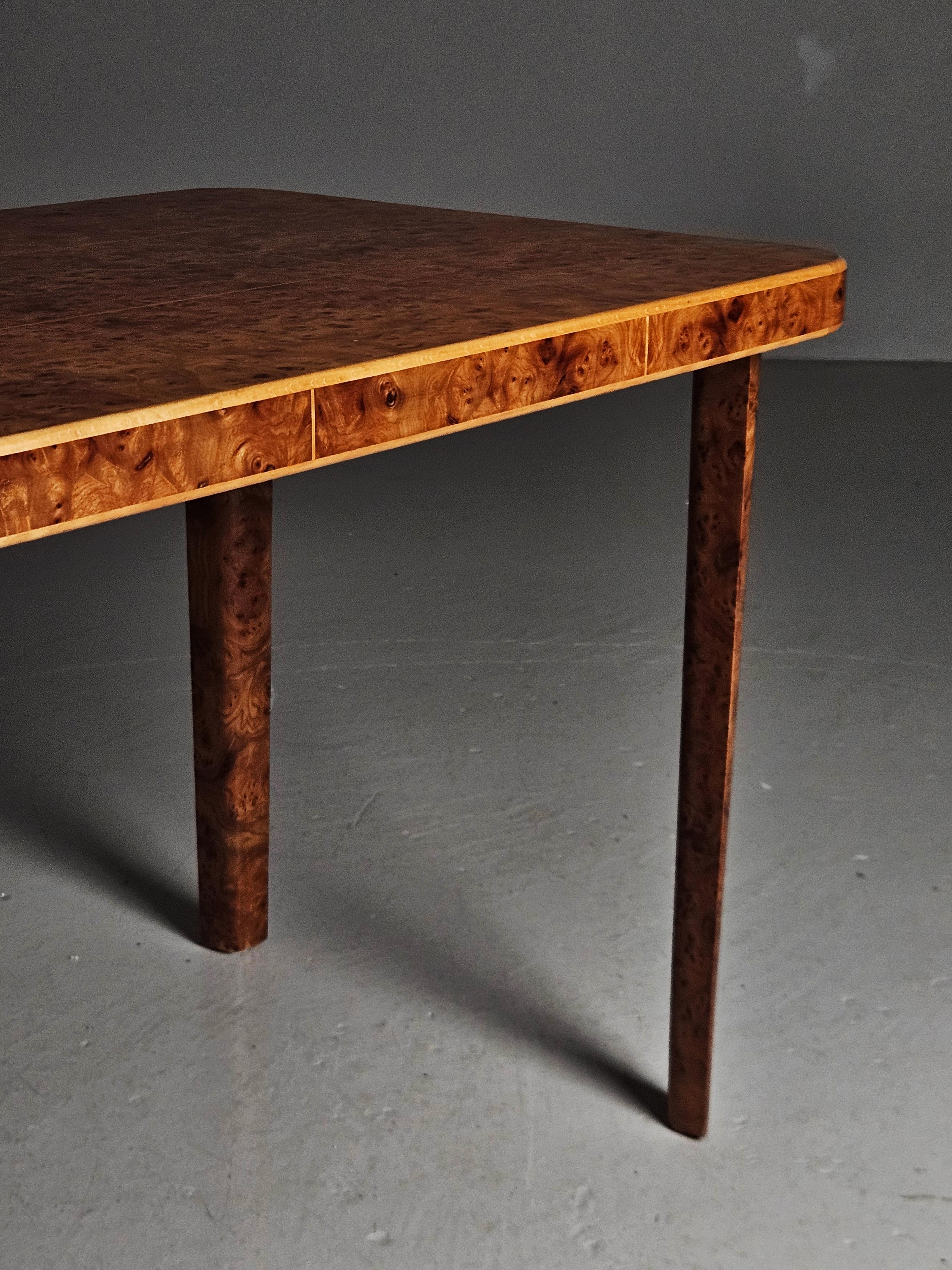 Schwedischer Designer-Couchtisch aus alder-Wurzelholz von Reiners, Schweden, 1940er Jahre im Angebot 2