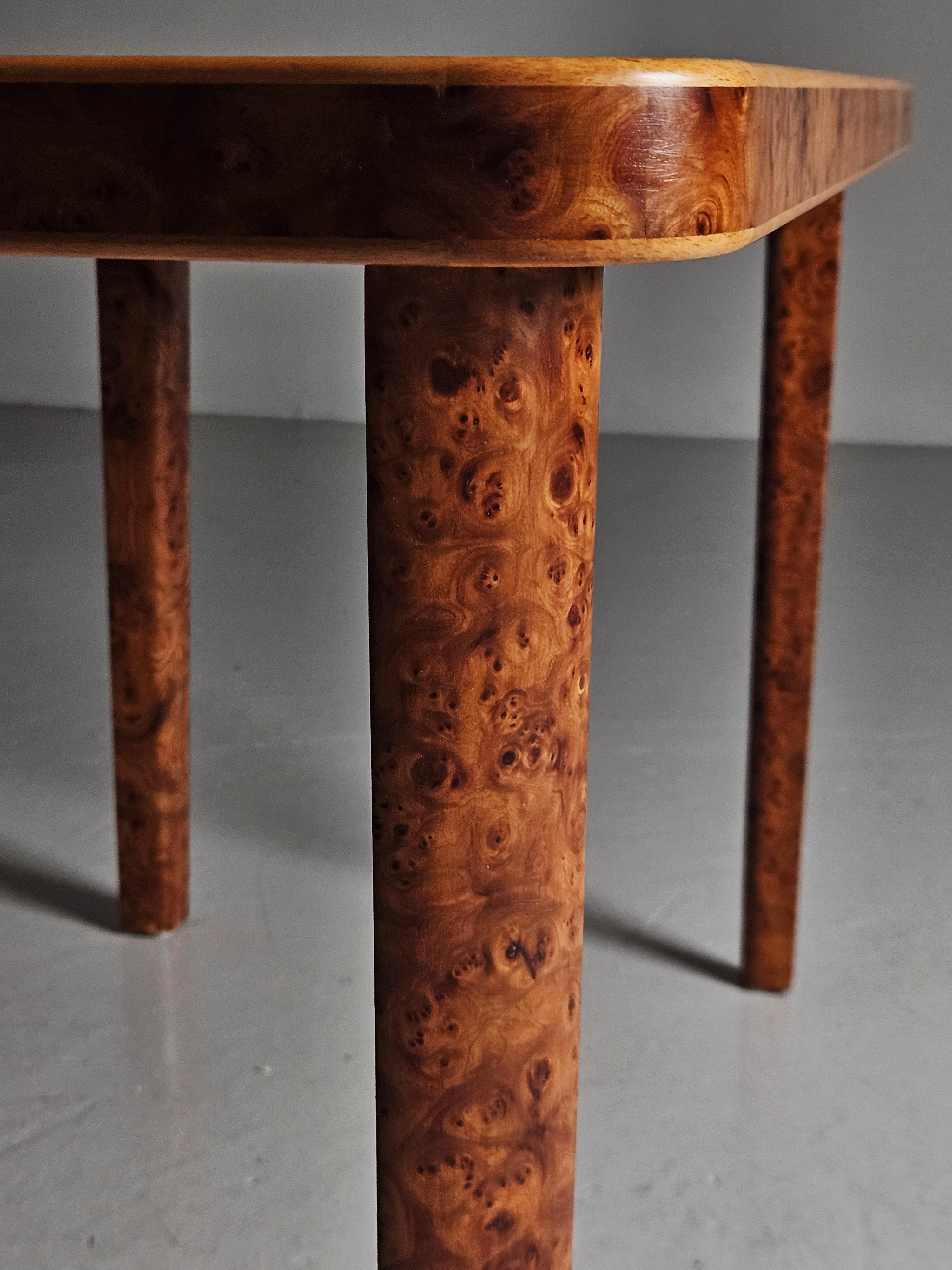 Schwedischer Designer-Couchtisch aus alder-Wurzelholz von Reiners, Schweden, 1940er Jahre im Angebot 3