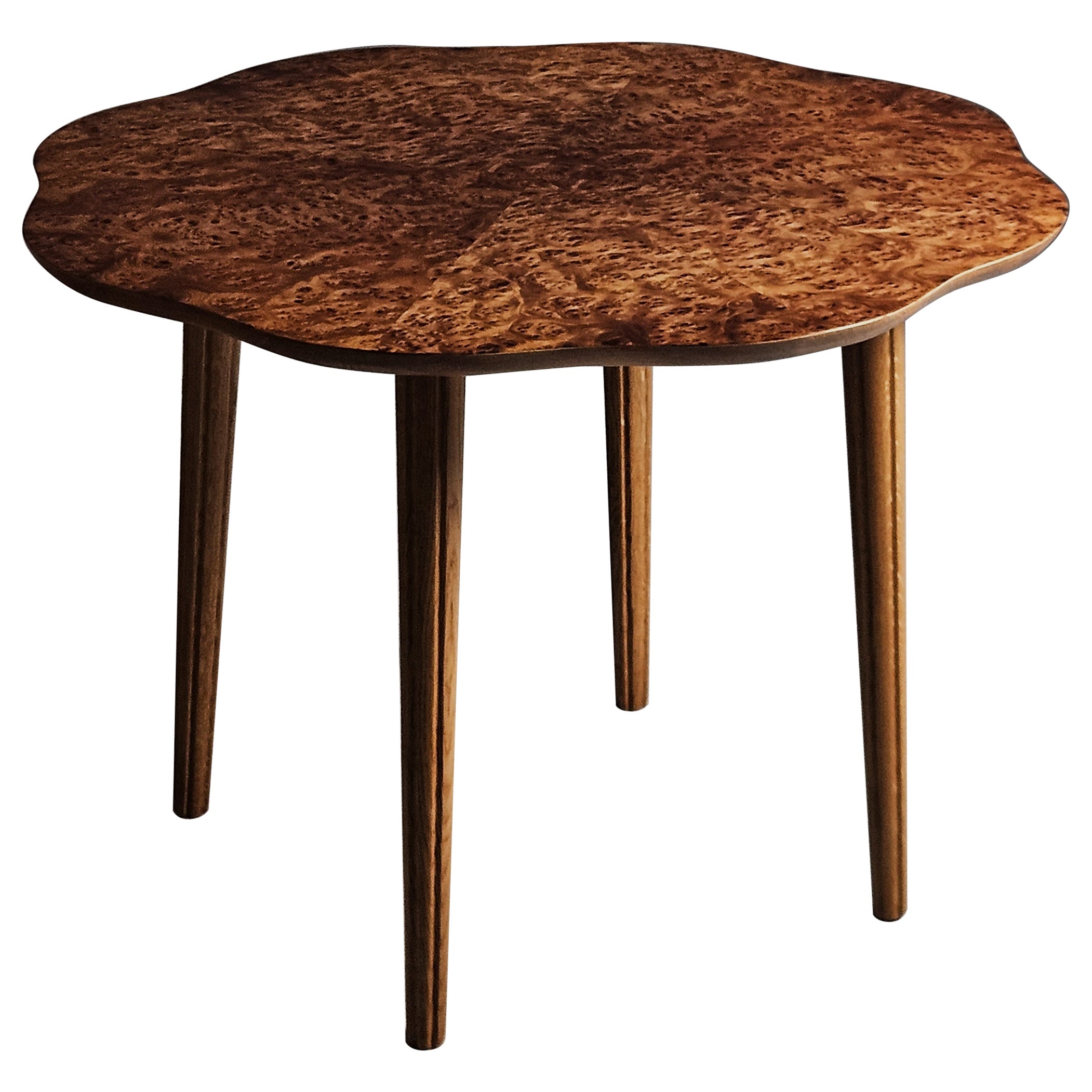 Swedish designer alder root coffee table from the 1940s