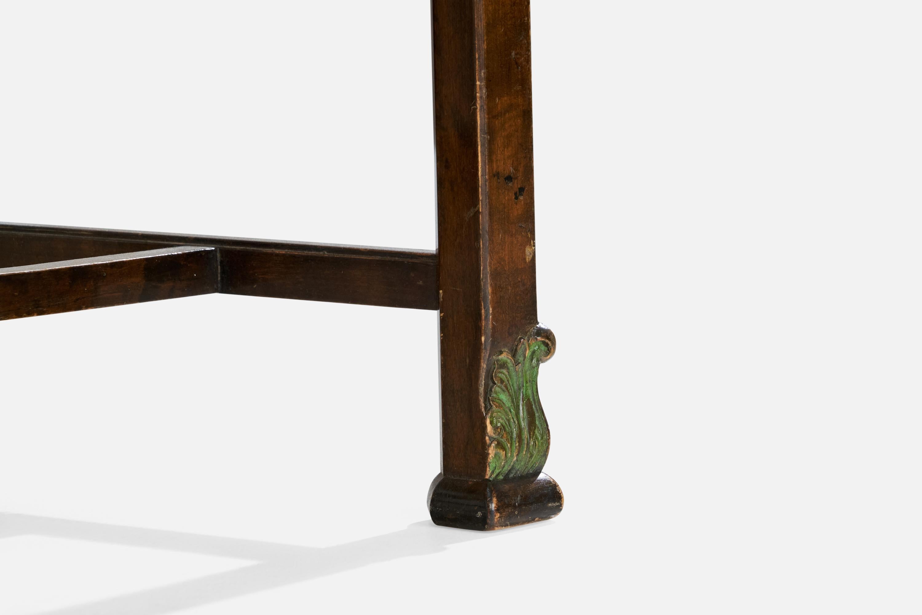Designer suédois, fauteuils, bouleau, velours, Suède, années 1930 Bon état - En vente à High Point, NC