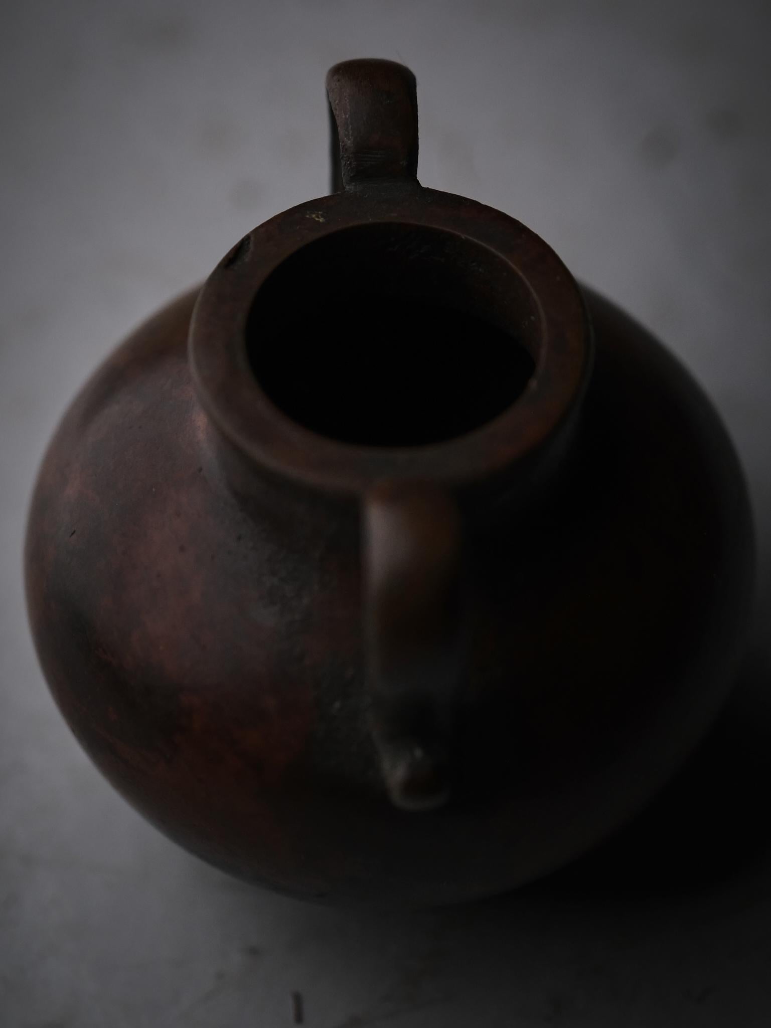 XX secolo Vaso in bronzo art déco di design svedese, anni '30 in vendita