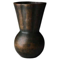 Schwedische Designer-Vase aus Bronze im Art déco-Stil, 1930er Jahre