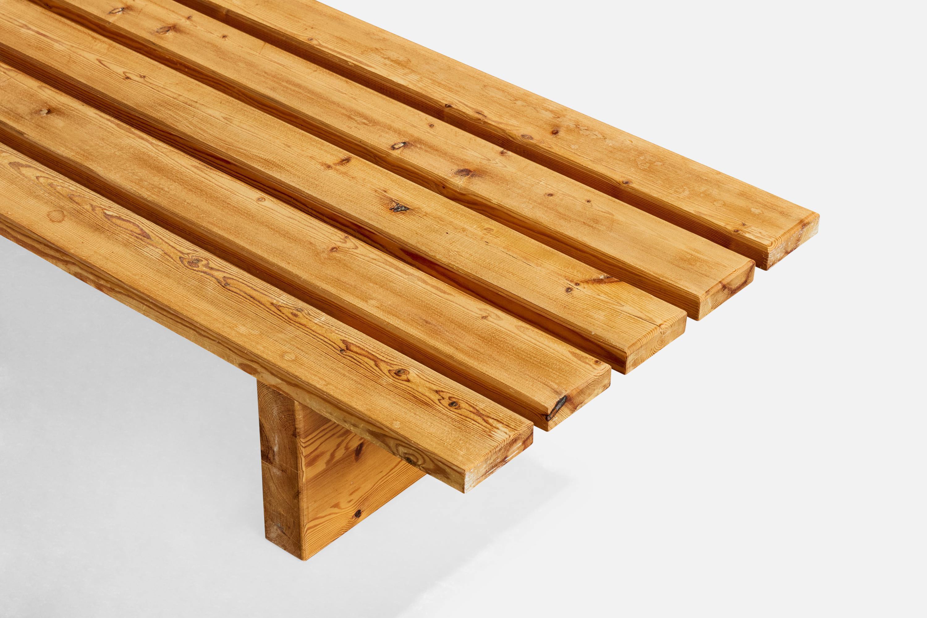 Pin Créateur suédois, banc, pin, Suède, années 1970 en vente