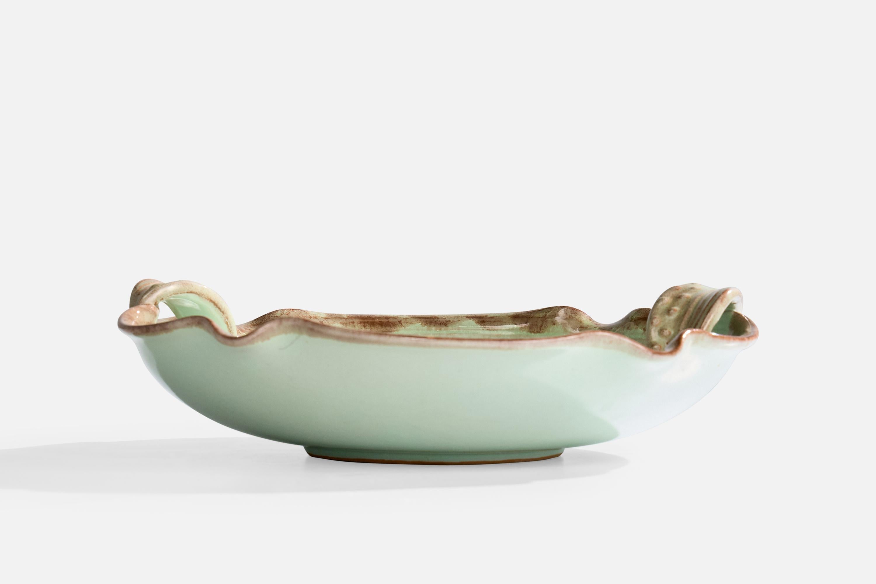 Design/One, bol, céramique, Suède, années 1930 Bon état - En vente à High Point, NC