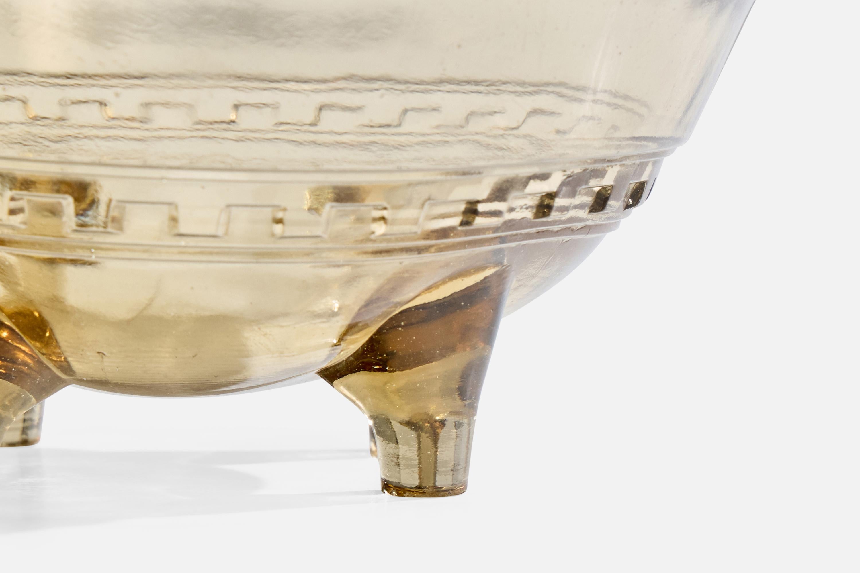 Bol et verre suédois, Suède, années 1930 en vente 1