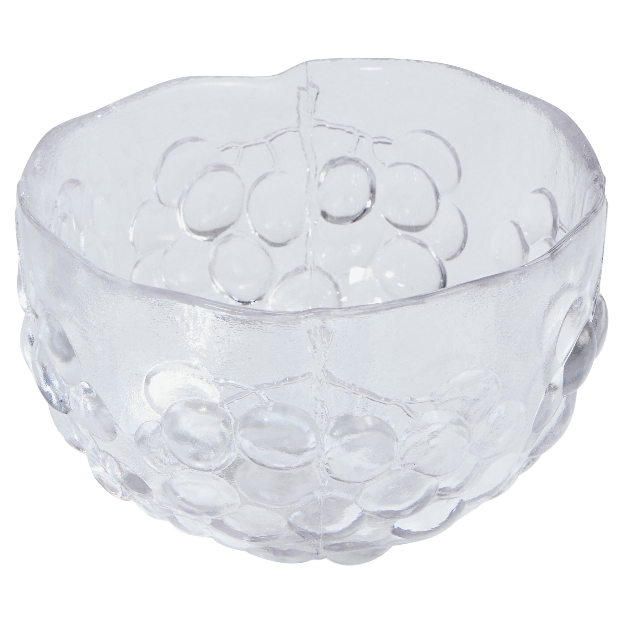 Schwedischer Designer, Schale, Glas, Schweden, 1950er Jahre