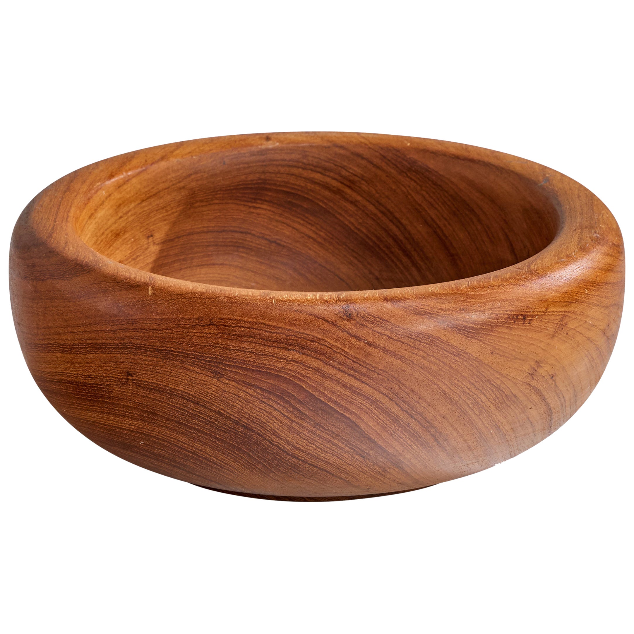 Ciotola di design svedese, Teak, Svezia, anni '50
