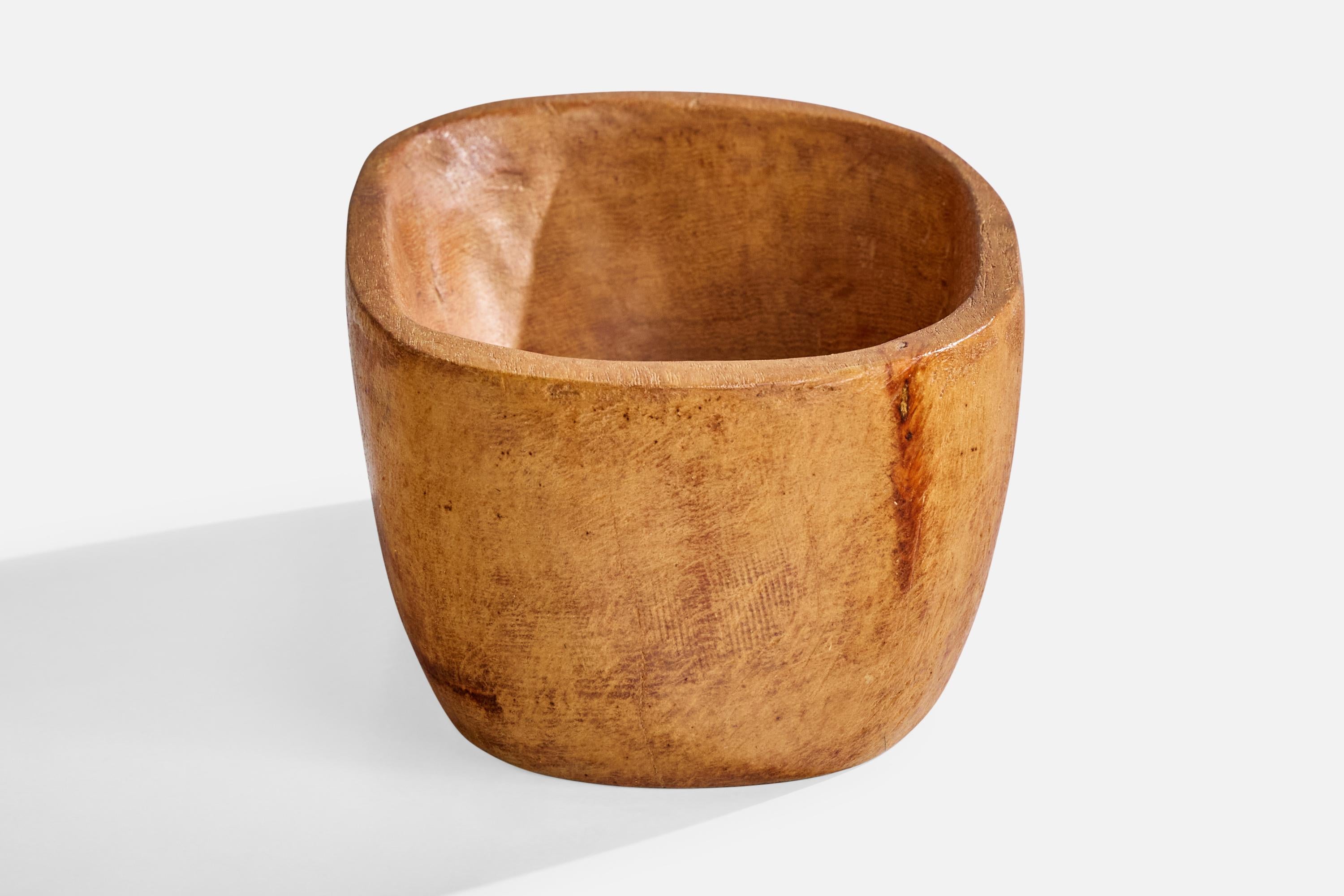 Suédois Design/One, bol, Wood, Suède, années 1950 en vente