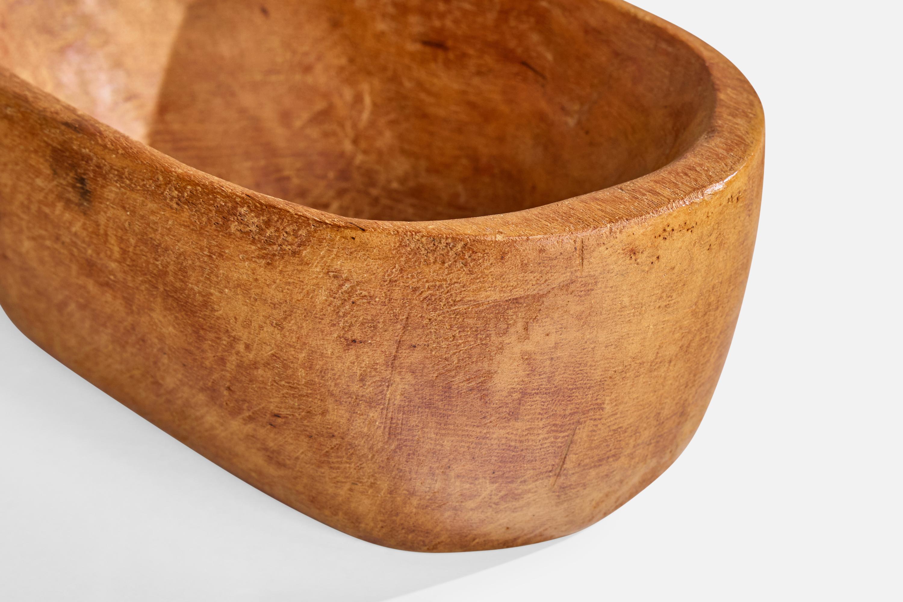 Design/One, bol, Wood, Suède, années 1950 en vente 1