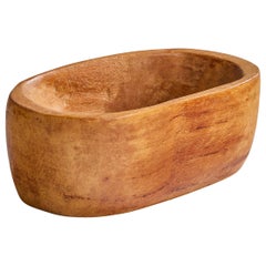 Ciotola di design svedese, Wood, Svezia, anni '50