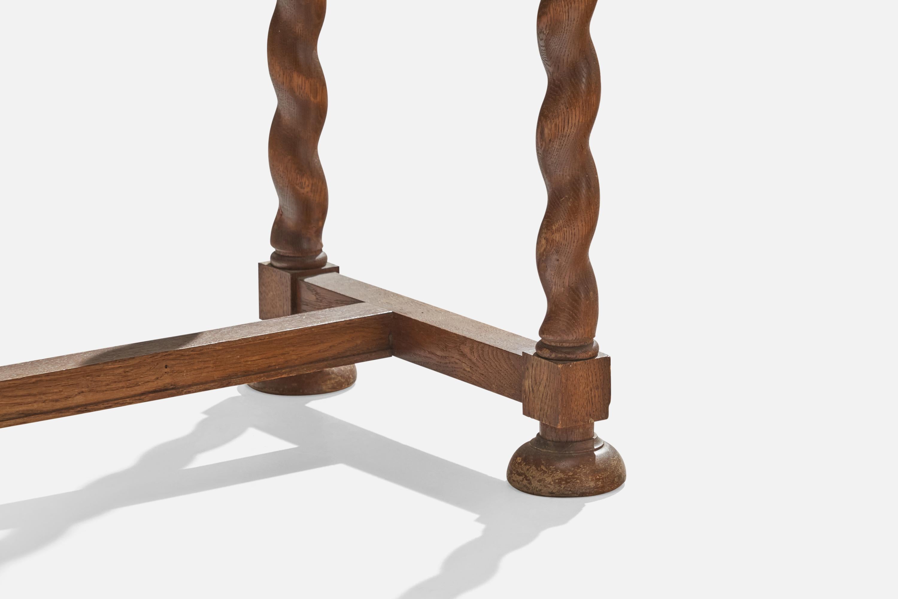 Schwedischer Designer, Schrank, Eiche, Schweden, 1930er Jahre im Angebot 5