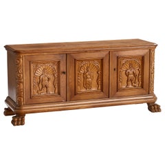 Swedish Designer, Cabinet, Oak, Sweden, 1930s