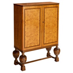 Swedish Designer, Cabinet, Teak, Birch, Sweden, 1940s