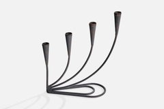 Swedish Designer, Candelabra, Painted Iron, Sweden, 1960s