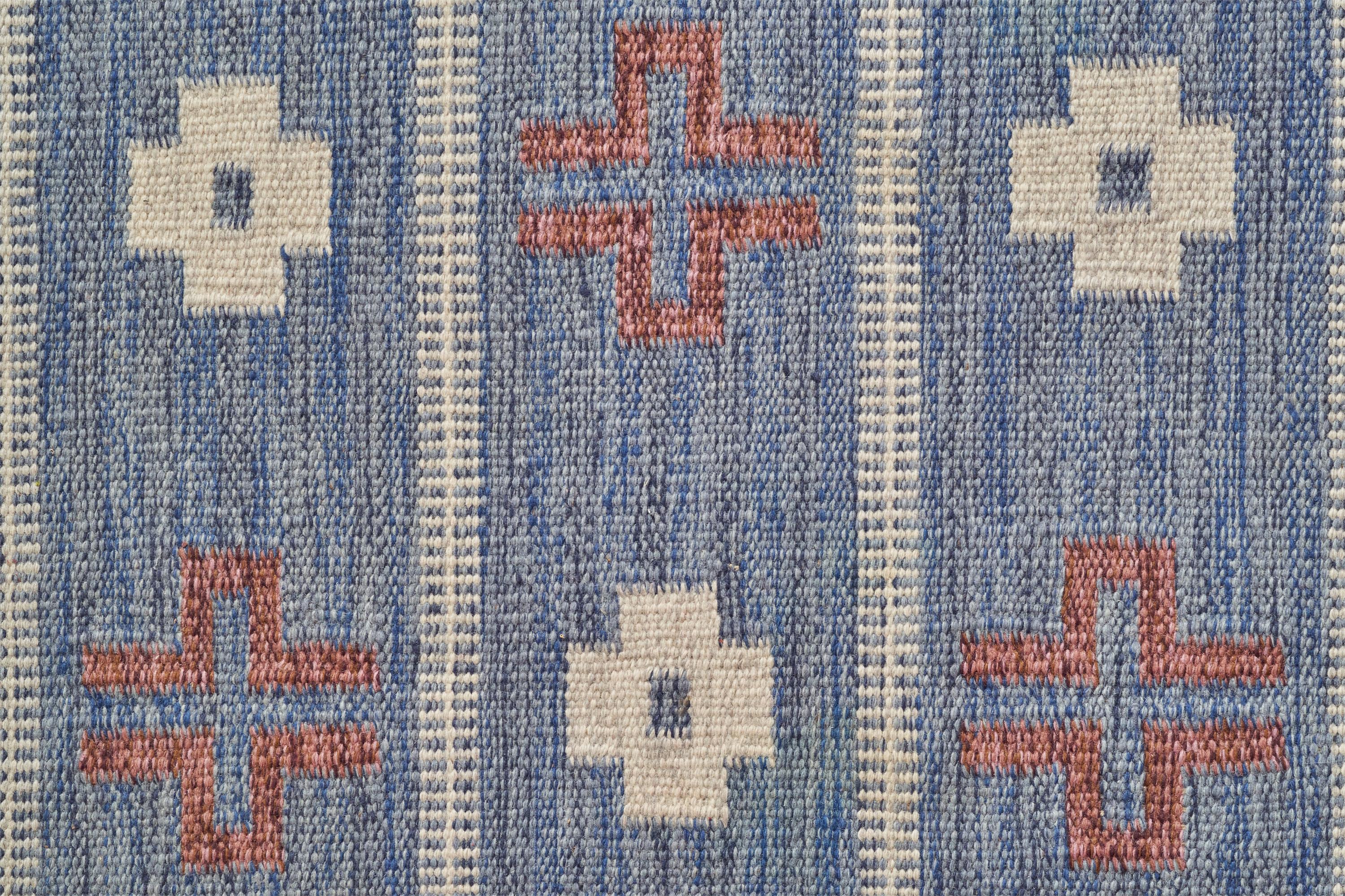 Scandinavian Modern Swedish Designer, Carpet, Wool, Sweden, 1950s For Sale