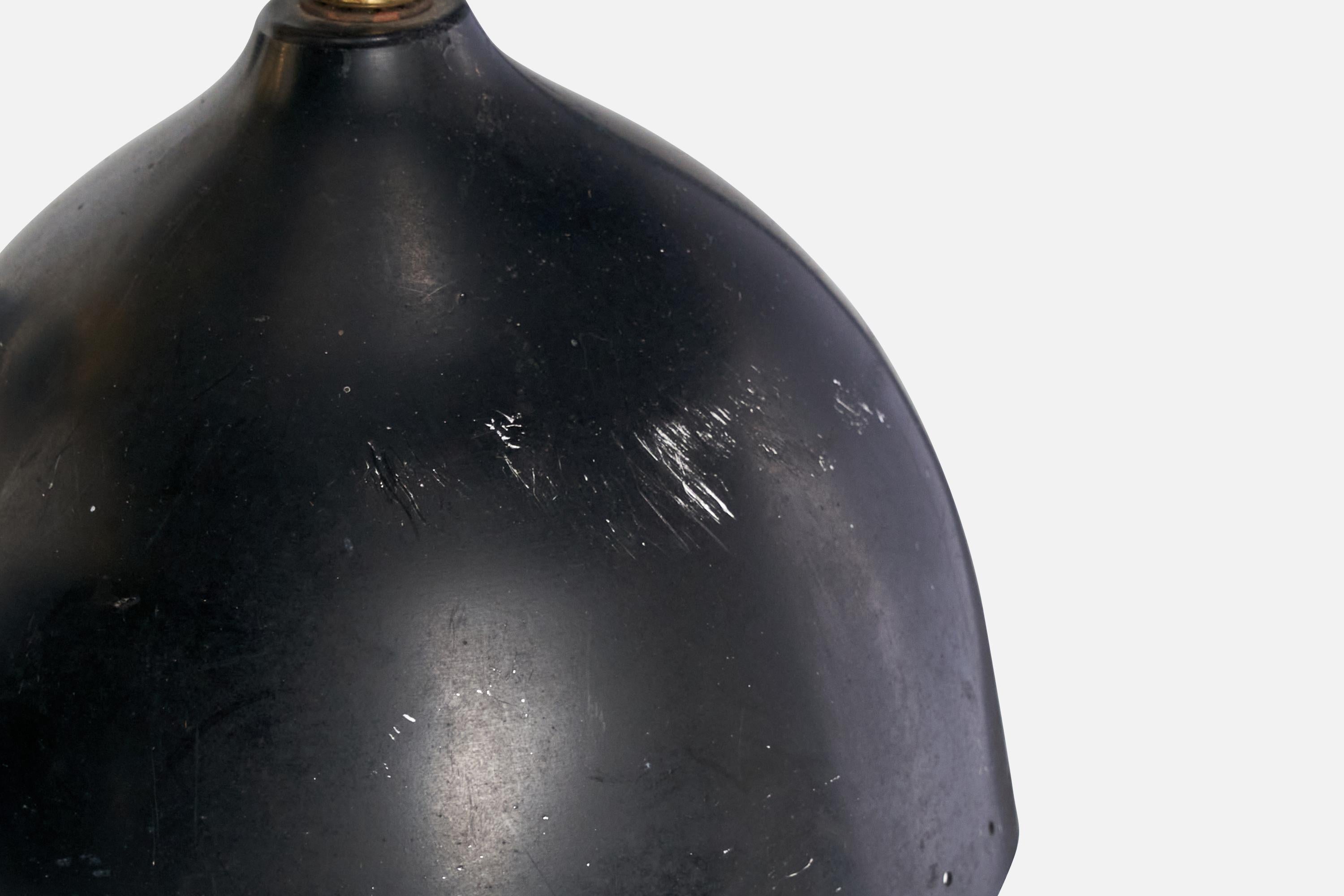 Lampadario di design svedese, ottone, metallo, Svezia, anni '50 in vendita 3