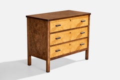 Swedish Designer, Chest of Drawers, Birch, Sweden, 1930s