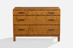 Swedish Designer, Chest of Drawers, Birch, Sweden, 1930s