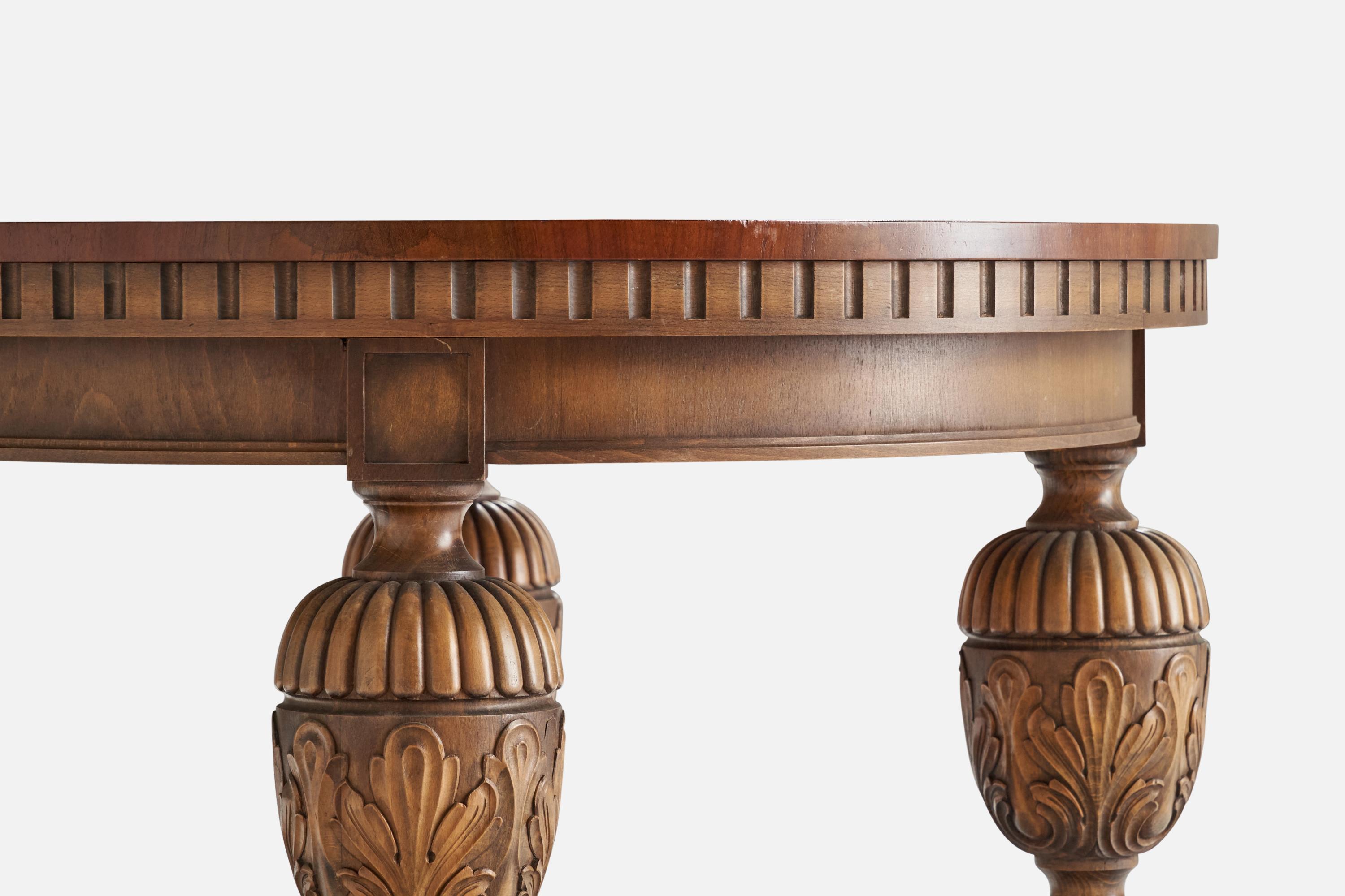 Designer suédois, table basse, bouleau, Suède, années 1930 Bon état - En vente à High Point, NC