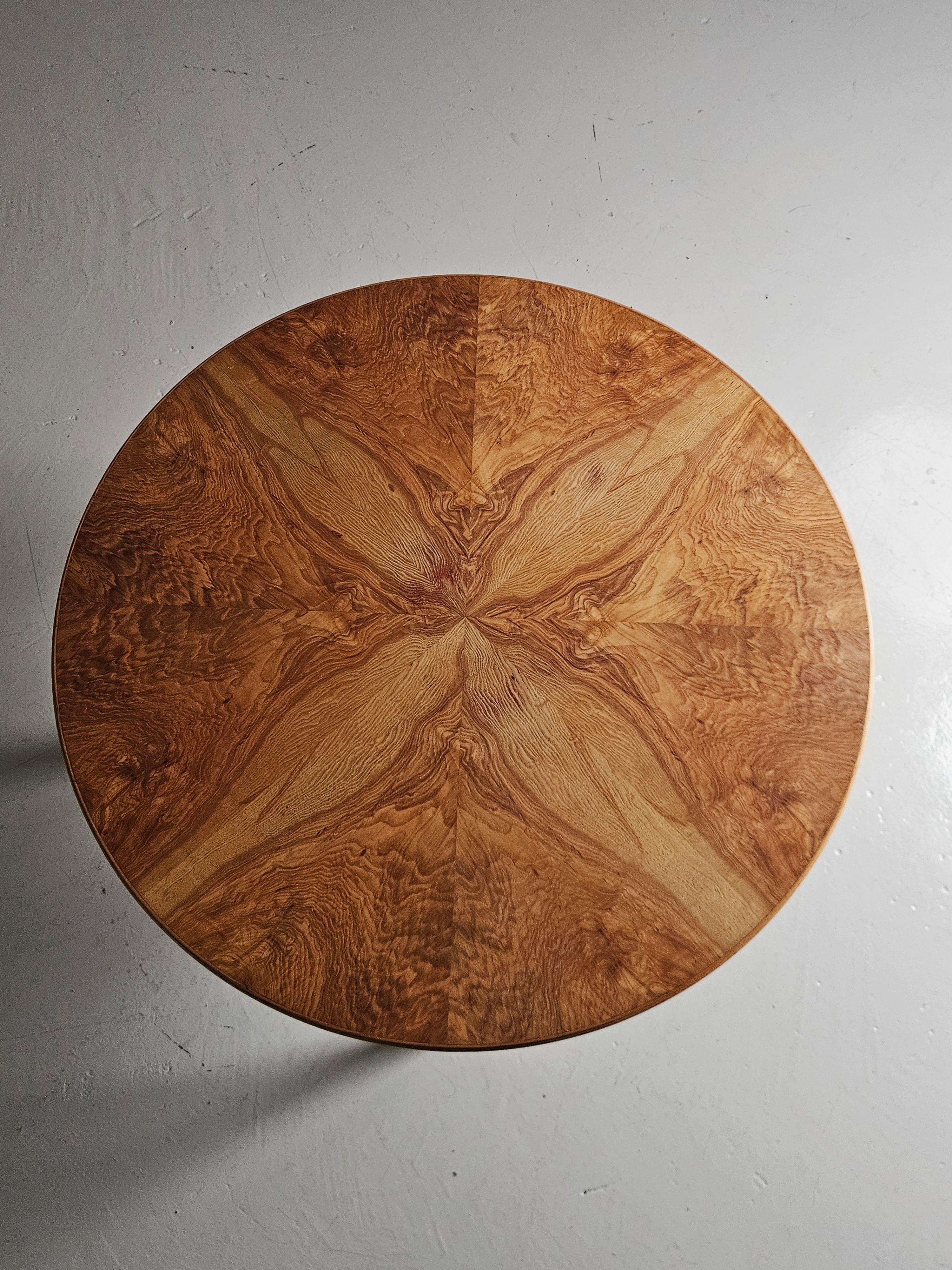 Wood Swedish designer coffee table by Bodafors, 1960s For Sale