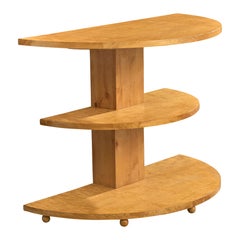 Diseñador sueco, mesa consola, abedul, Suecia, años 30