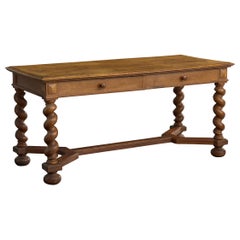 Bureau de designer suédois, Oak Oak, Suède, années 1900