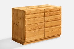 Swedish Designer, Dresser, Pine, Sweden, 1970s