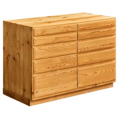 Swedish Designer, Dresser, Pine, Sweden, 1970s