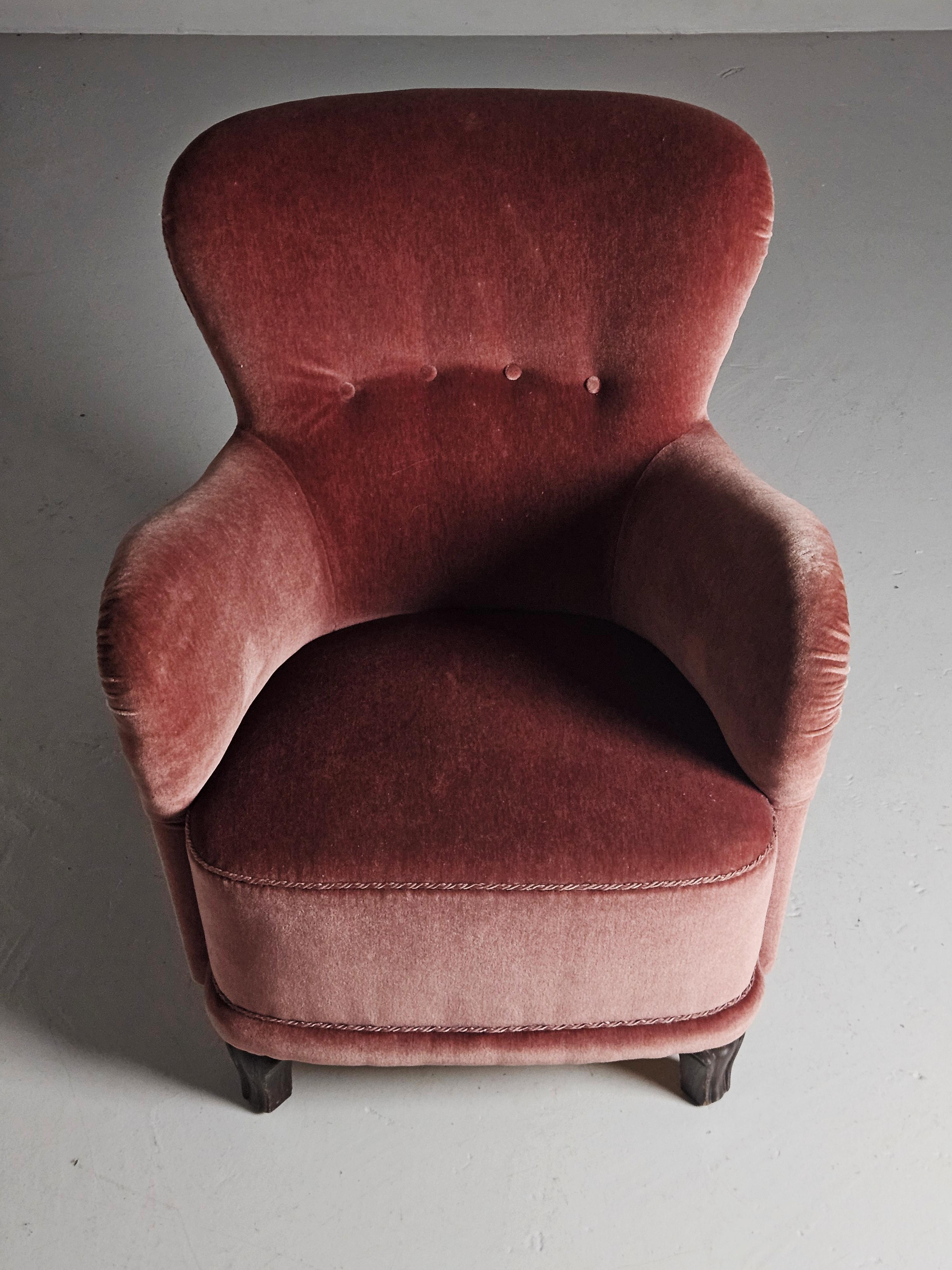 Suédois Chaises longues élégantes d'un designer suédois, années 1950 en vente