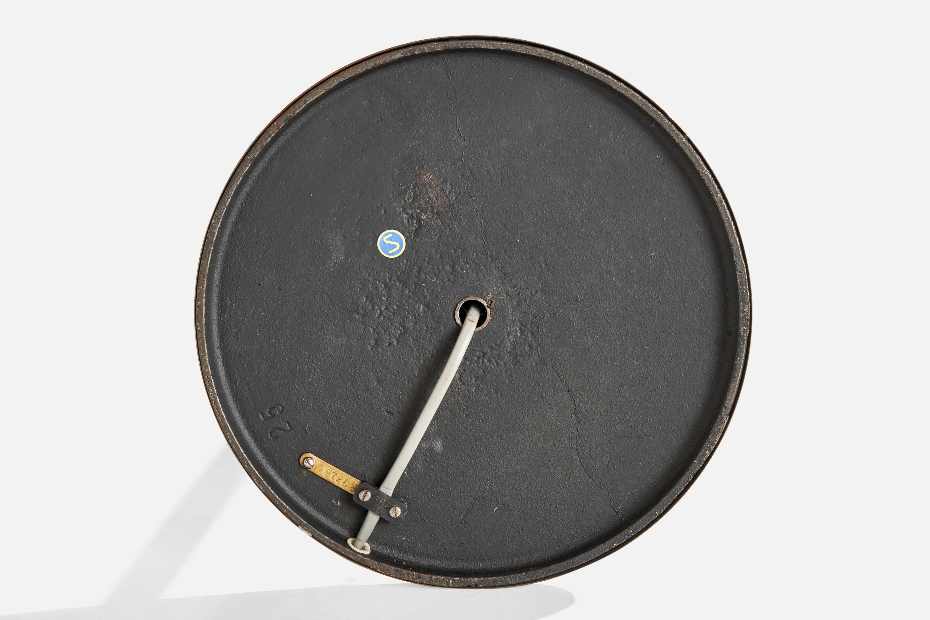 Swedish Designer, Floor Lamp, Brass, Metal, Glass, Sweden, 1950s For Sale 4