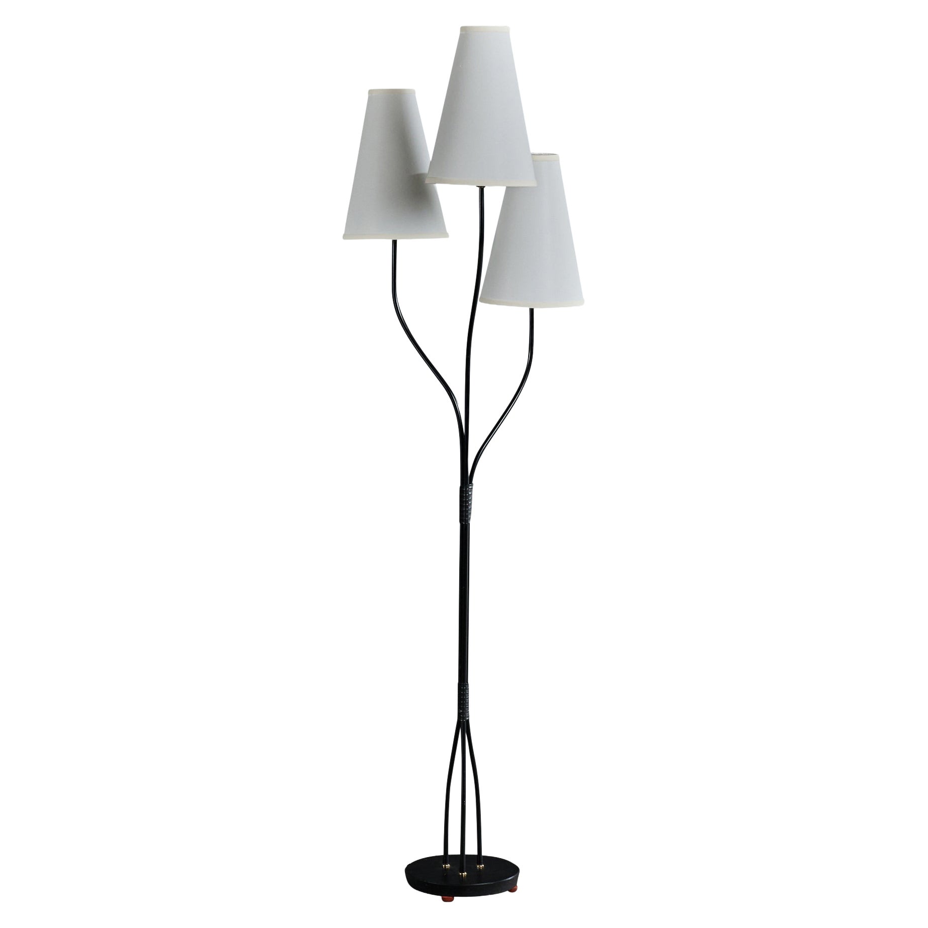 How do you identify an old floor lamp?