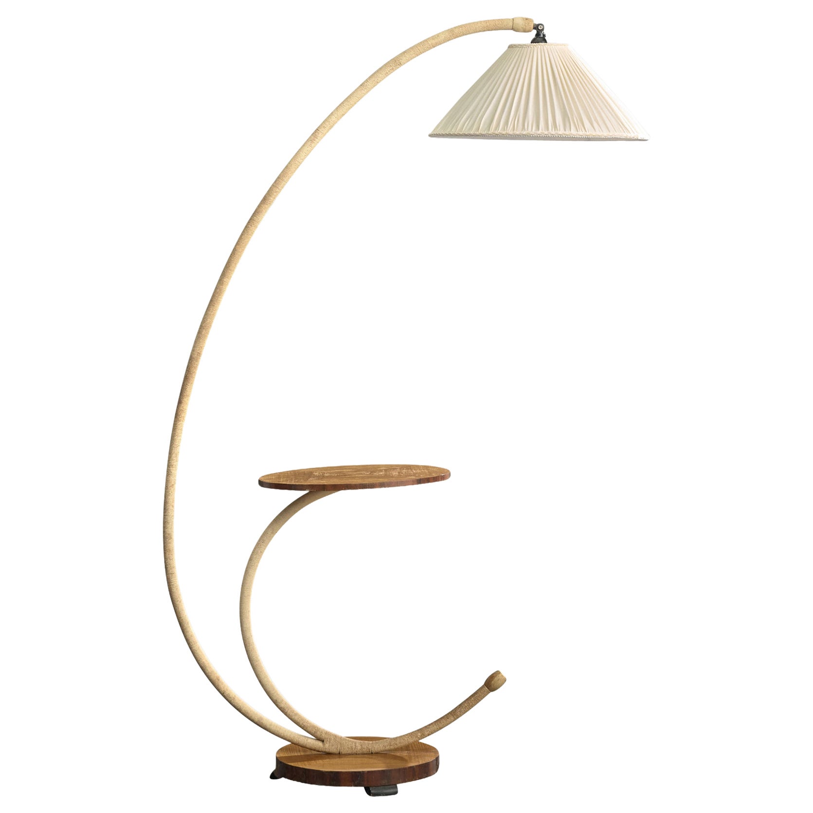 How do you identify an old floor lamp?