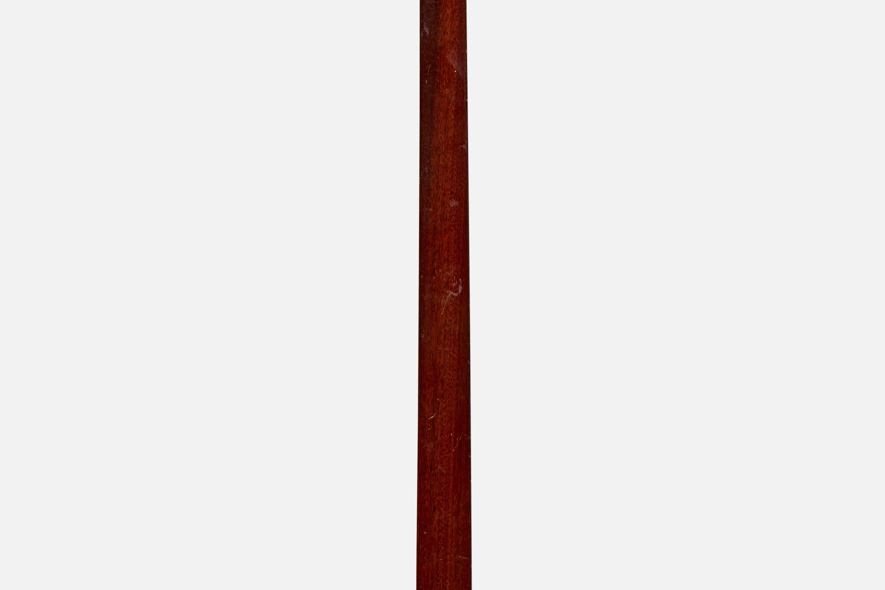 Designer suédois, lampadaire, bois, tissu, Suède, années 1910 en vente 1