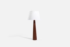 Diseñador sueco, Lámpara de pie o sobremesa, Madera, Suecia, Años 60