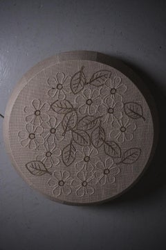 Empotrable floral de diseño sueco, años 60