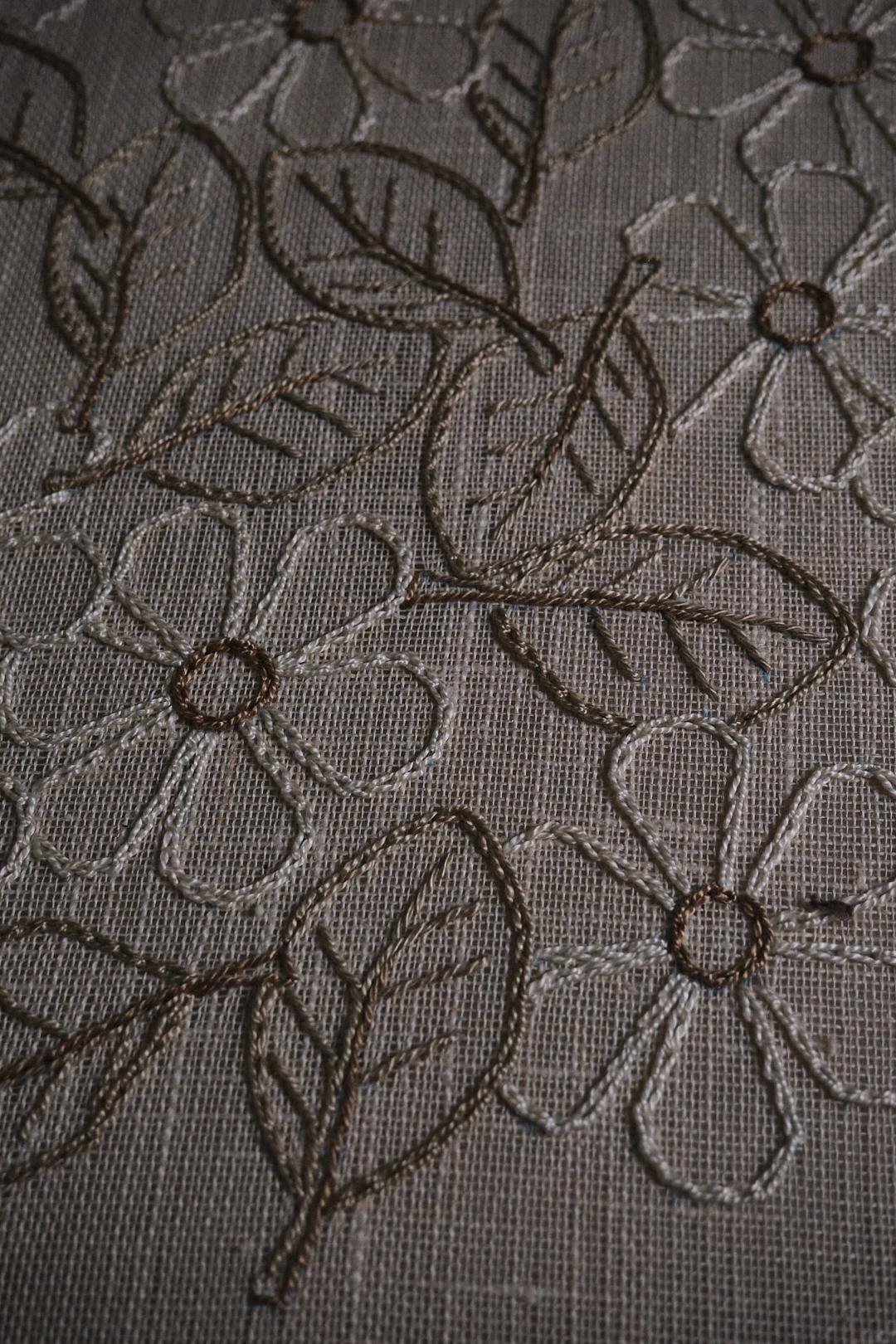 20th Century Swedish designer floral flush mount, 1960s For Sale