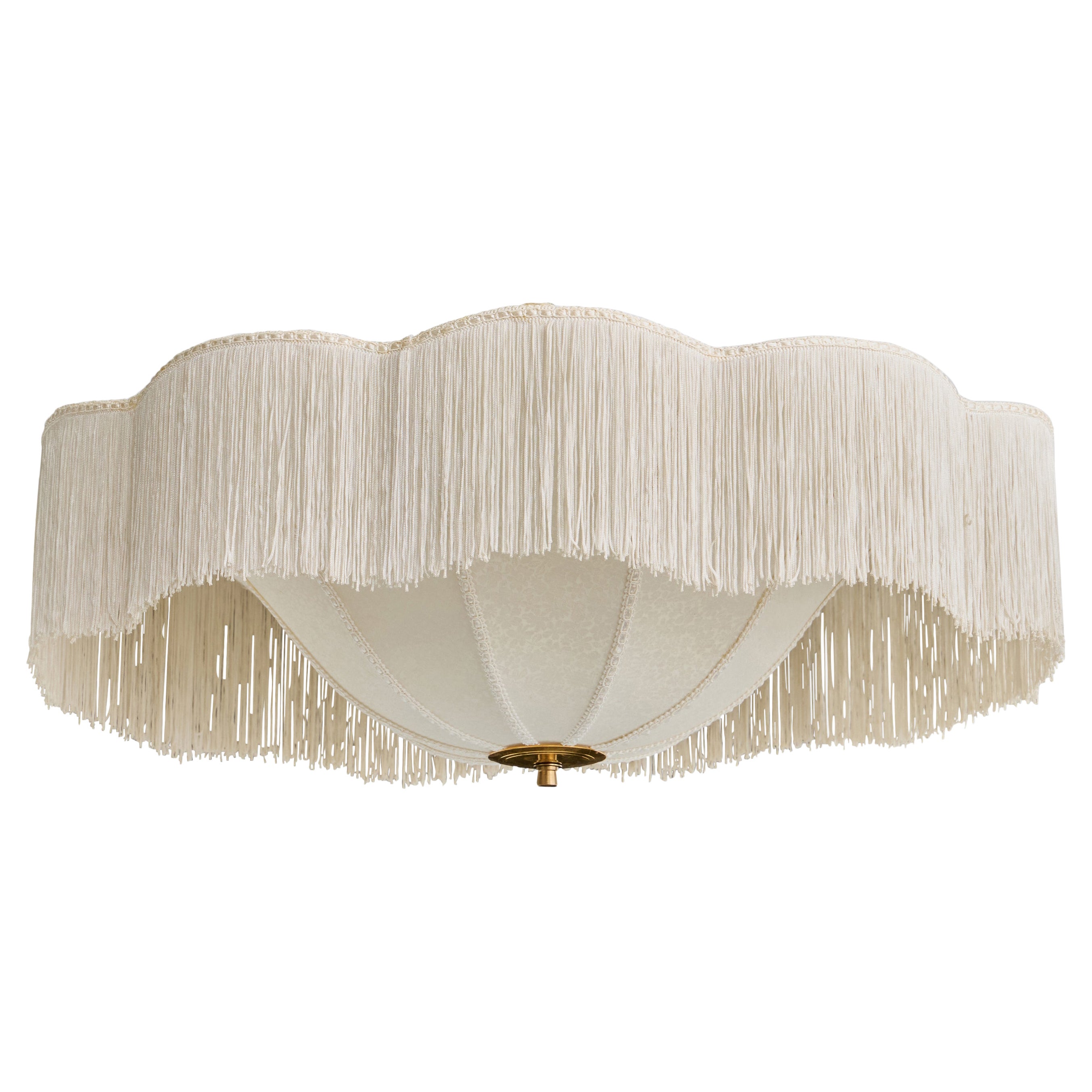 Diseñador sueco, empotrable, tela, latón, Suecia, años 1970 en venta