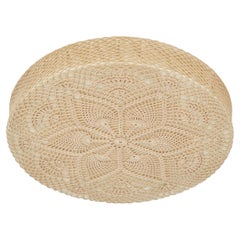 Designer suédois, affleurant, tissu, métal, Suède, années 1960