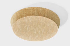Swedish Designer, Flush Mount, Fabric, Sweden, 1950s
