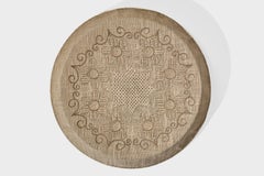 Swedish Designer, Flush Mount, Fabric, Sweden, 1960s