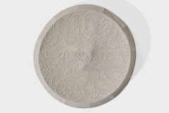 Swedish Designer, Flush Mount, Fabric, Sweden, 1960s