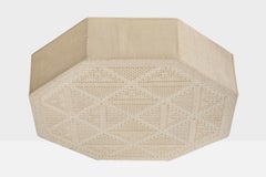 Swedish Designer, Flush Mount, Fabric, Sweden, 1960s