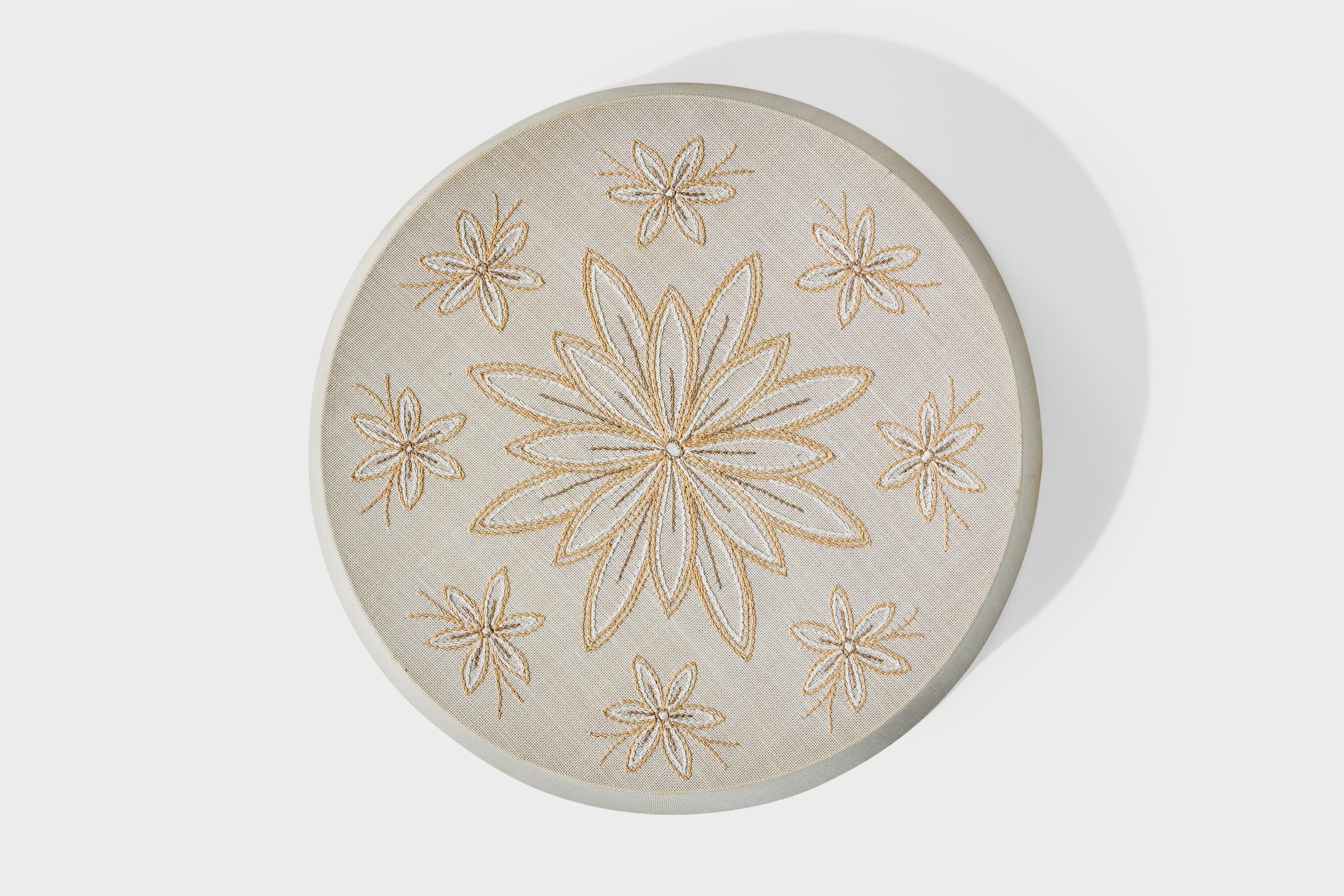 Mid-Century Modern Designer suédois, affleurant, tissu, Suède, années 1960 en vente
