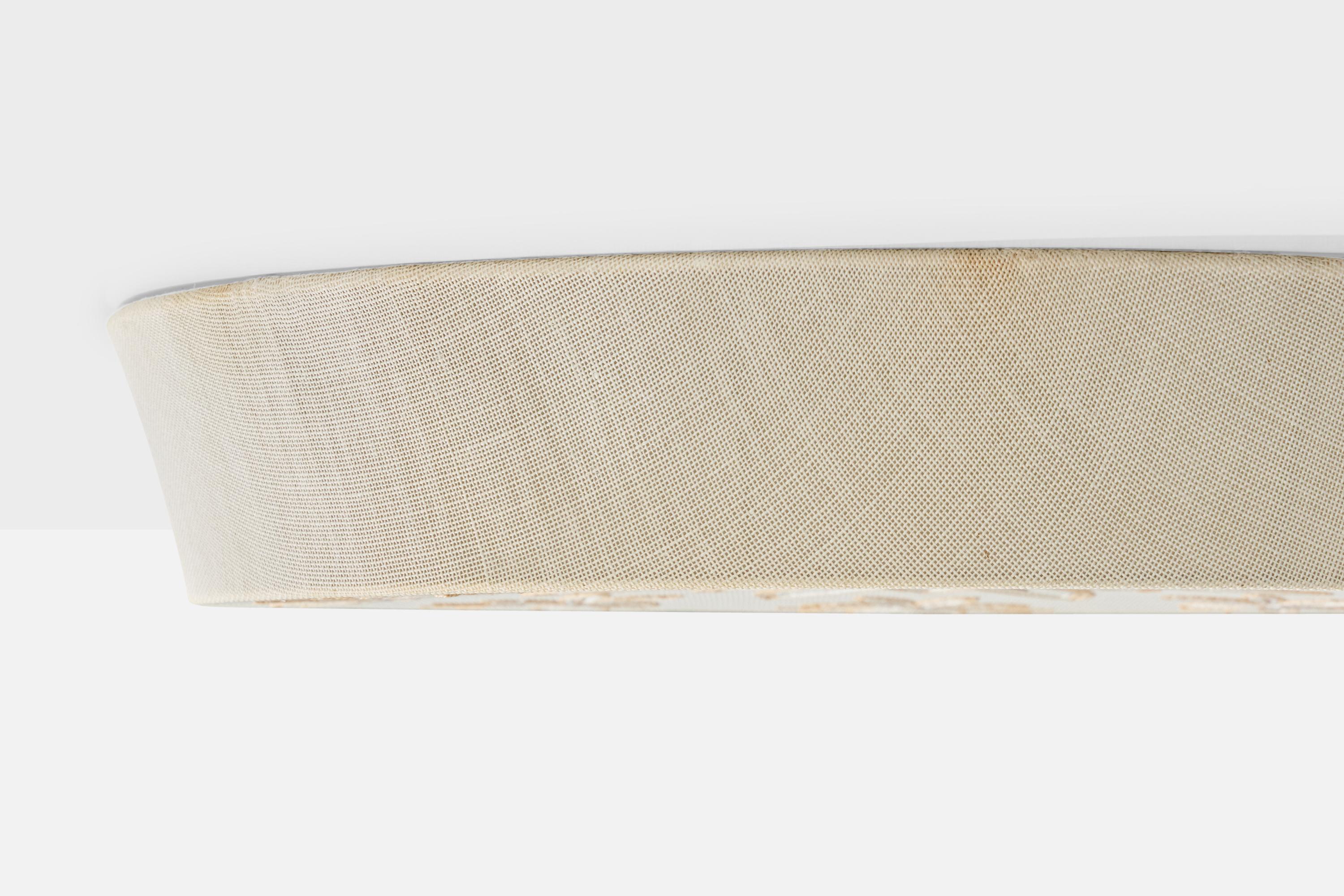 Designer suédois, affleurant, tissu, Suède, années 1960 Bon état - En vente à High Point, NC