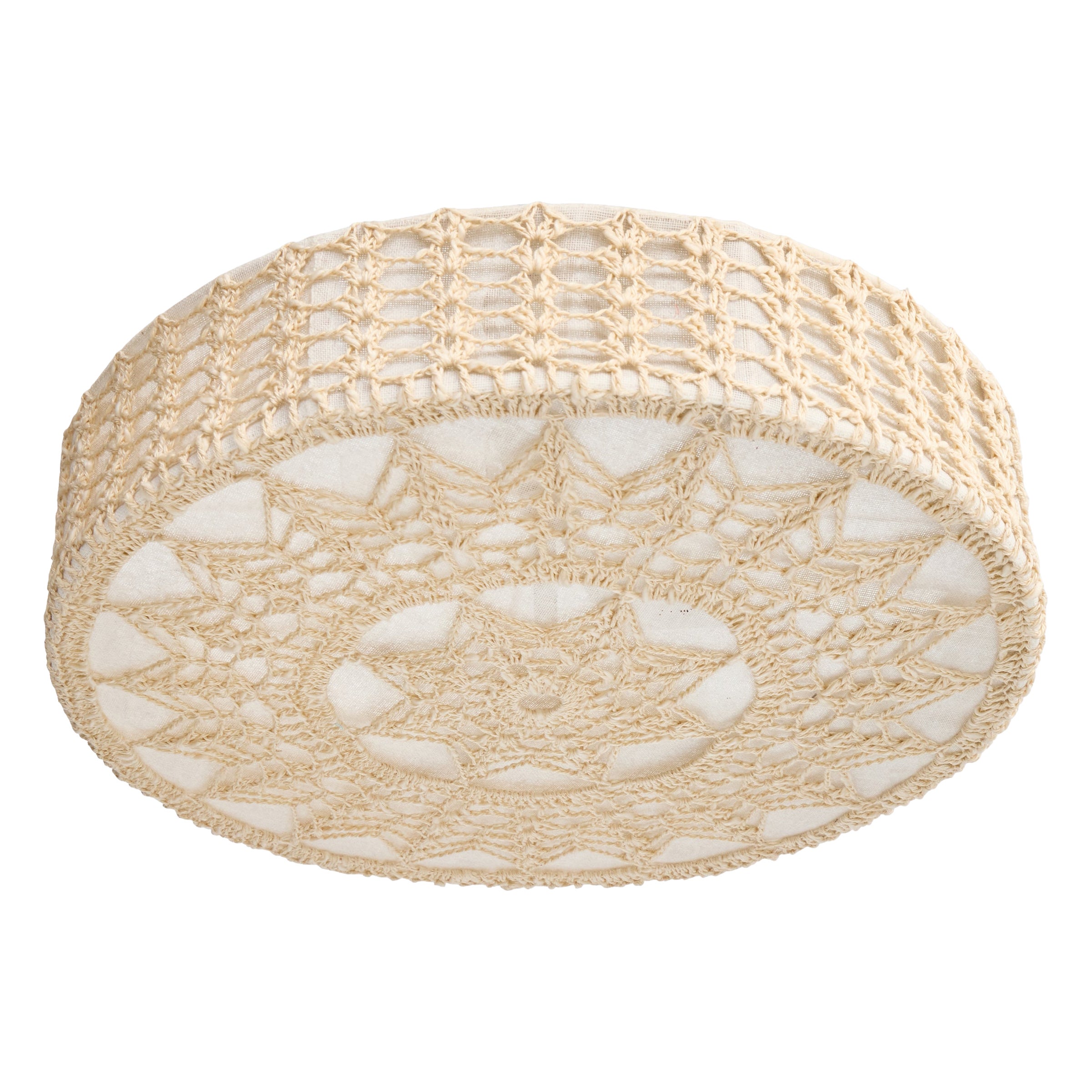 Swedish Designer, Flush Mount, Fabric, Sweden, 1960s