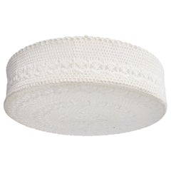Swedish Designer, Flush Mount, Fabric, Sweden, 1960s