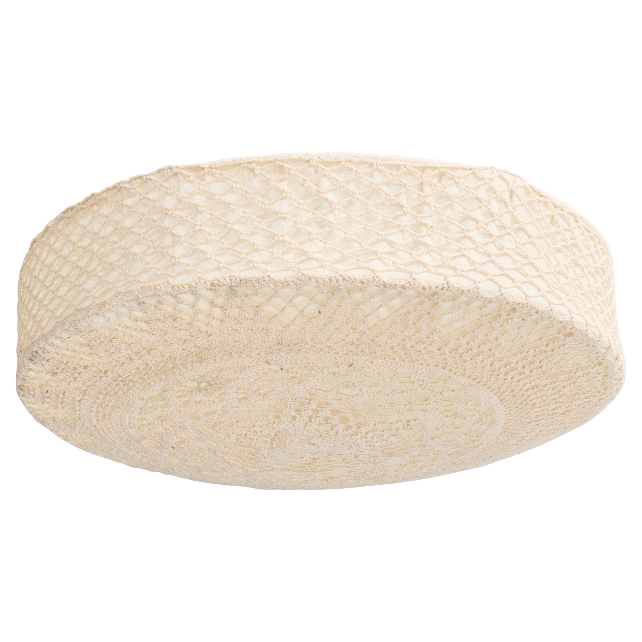 Swedish Designer, Flush Mount, Fabric, Sweden, 1960s