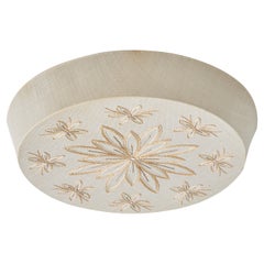 Designer suédois, affleurant, tissu, Suède, années 1960