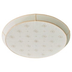 Swedish Designer, Flush Mount, Fabric, Sweden, 1960s