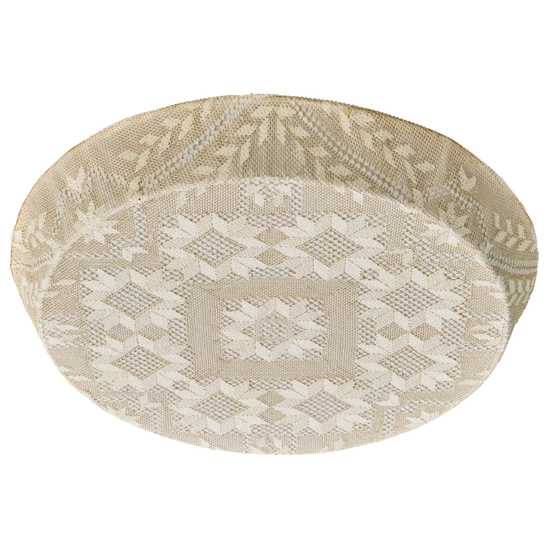 Swedish Designer, Flush Mount, Fabric, Sweden, 1960s